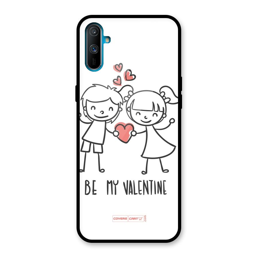 Be My Valentine Glass Back Case for Realme C3
