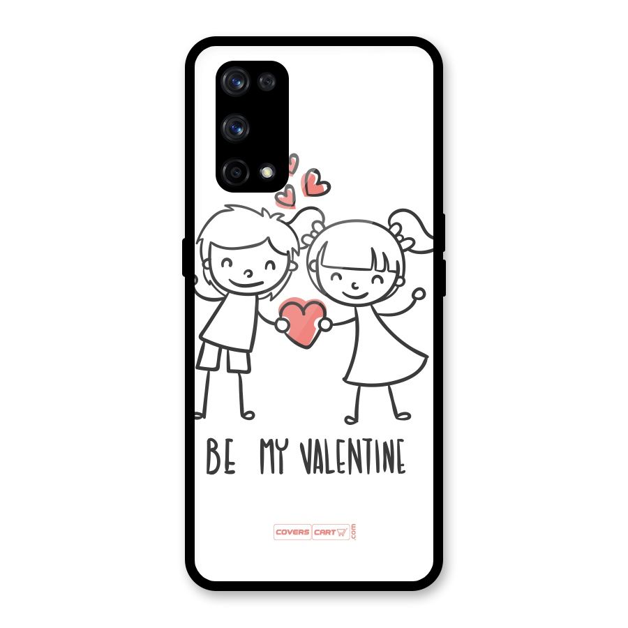 Be My Valentine Glass Back Case for Realme X7 Pro