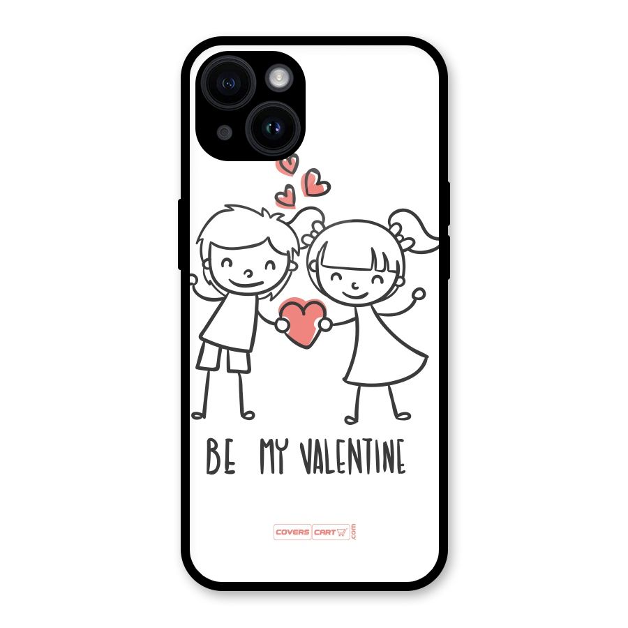 Be My Valentine Glass Back Case for iPhone 14
