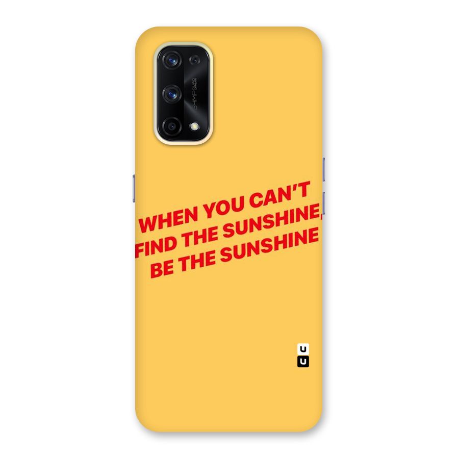 Be The Sunshine Glass Back Case for Realme X7 Pro