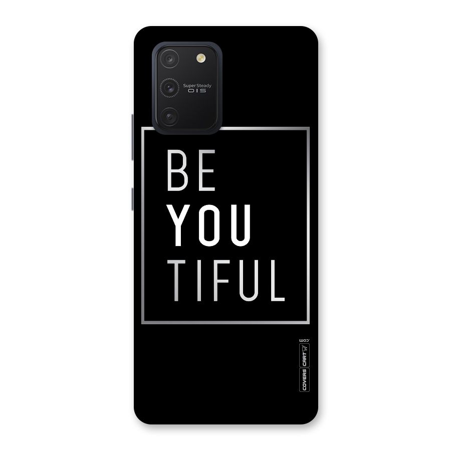 Be You Beautiful Back Case for Galaxy S10 Lite