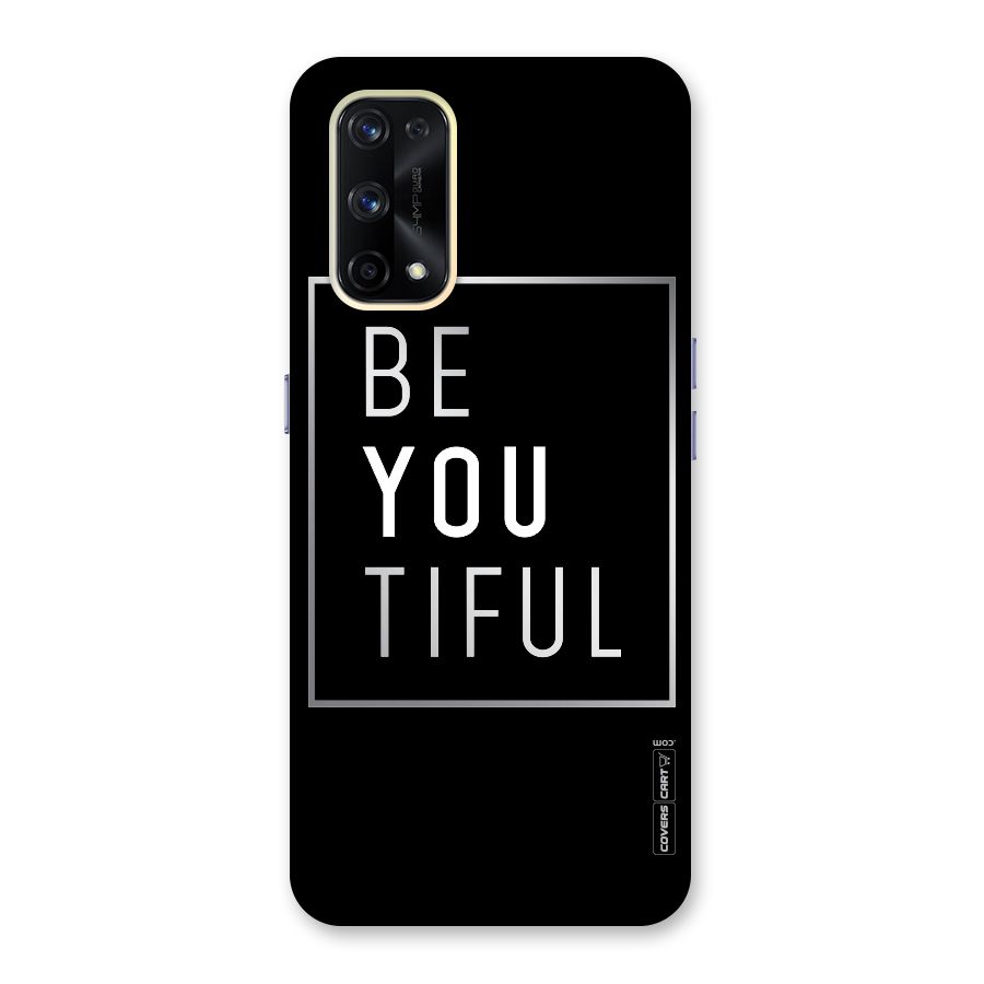 Be You Beautiful Glass Back Case for Realme X7 Pro
