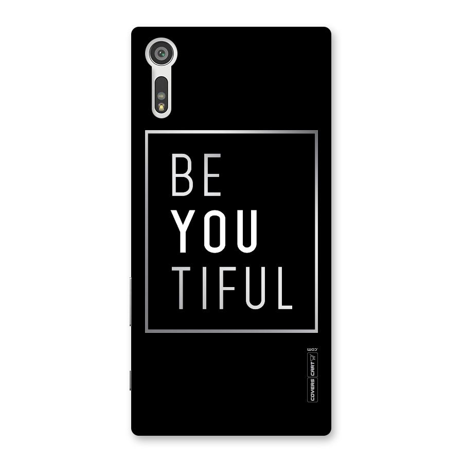 Be You Beautiful Back Case for Xperia XZ