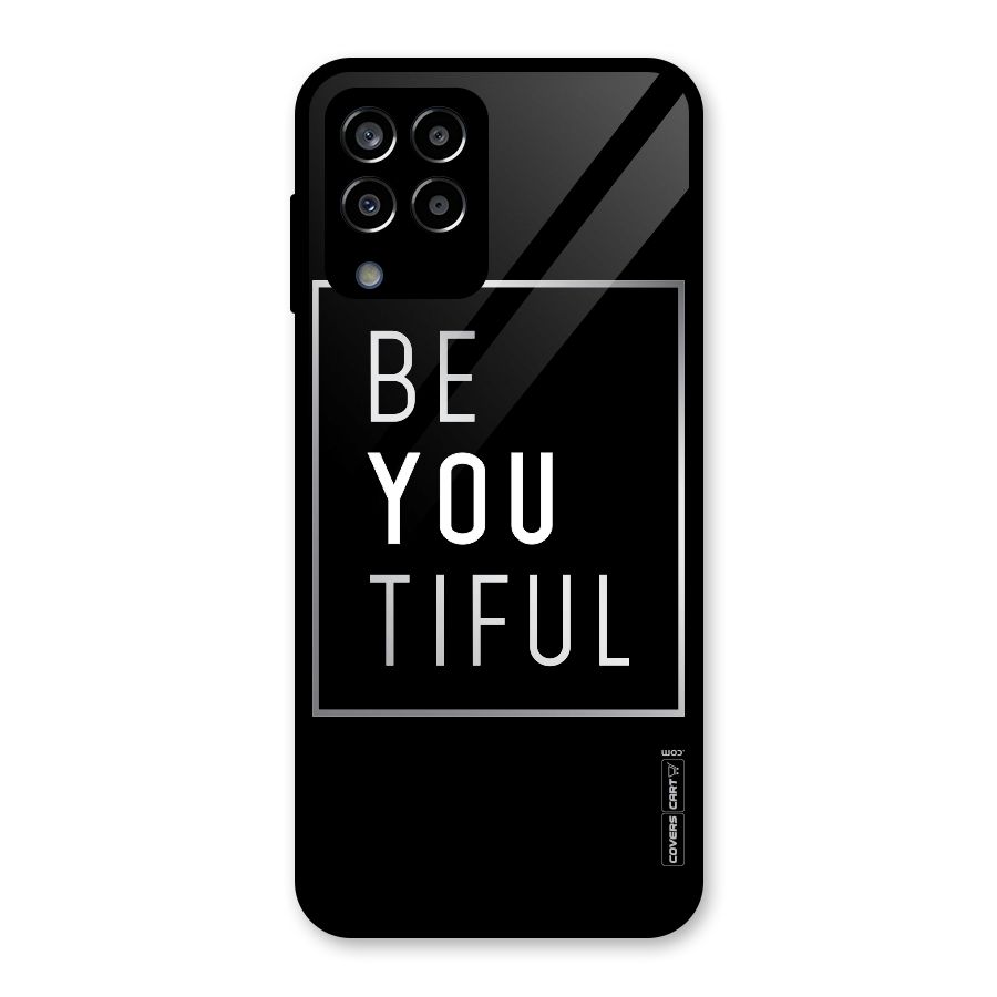 Be You Beautiful Glass Back Case for Galaxy M33