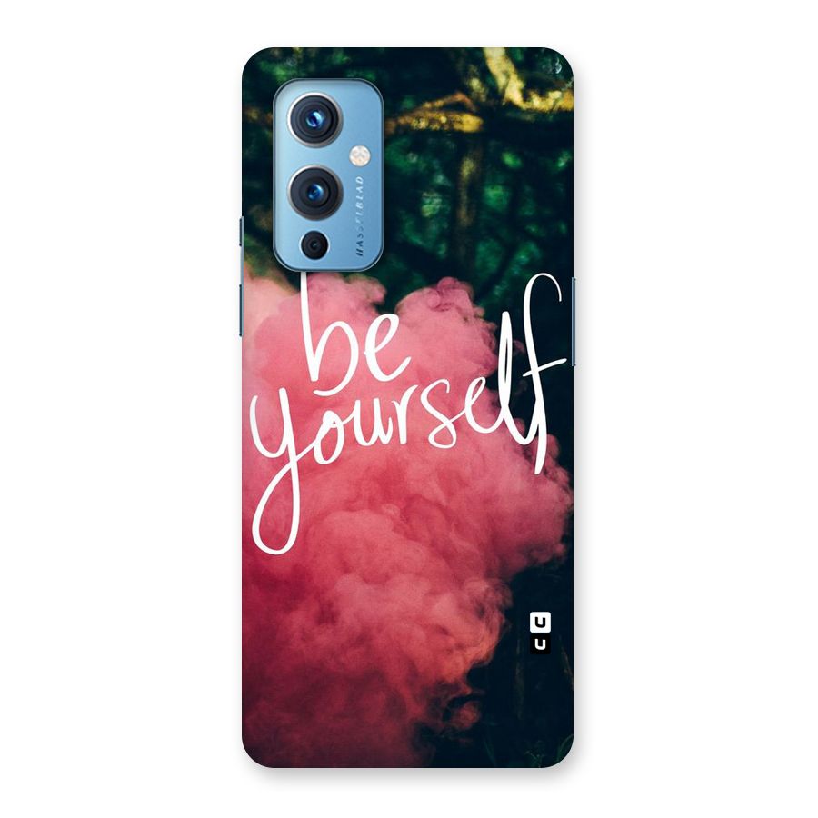 Be Yourself Greens Back Case for OnePlus 9