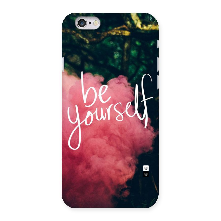 Be Yourself Greens Back Case for iPhone 6 6S