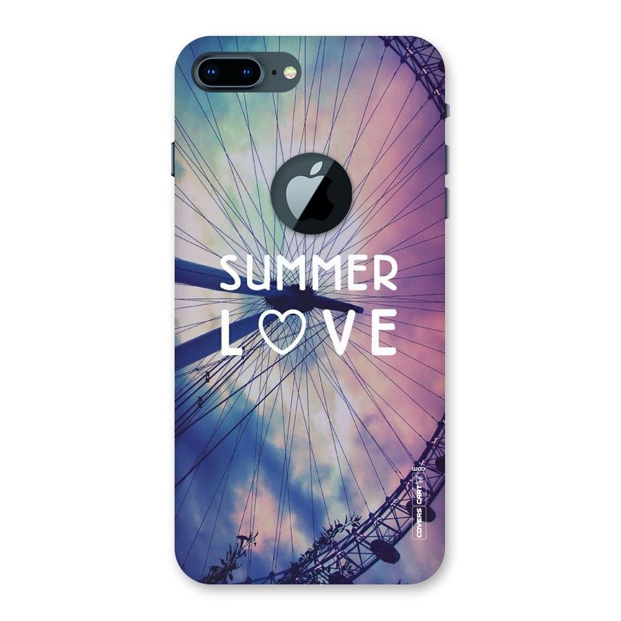 Beach Dreams Back Case for iPhone 7 Plus Logo Cut