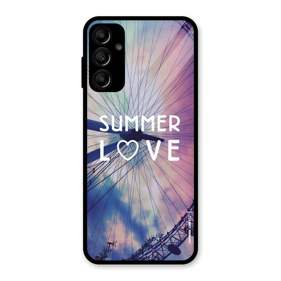 Beach Dreams Glass Back Case for Galaxy A14 5G
