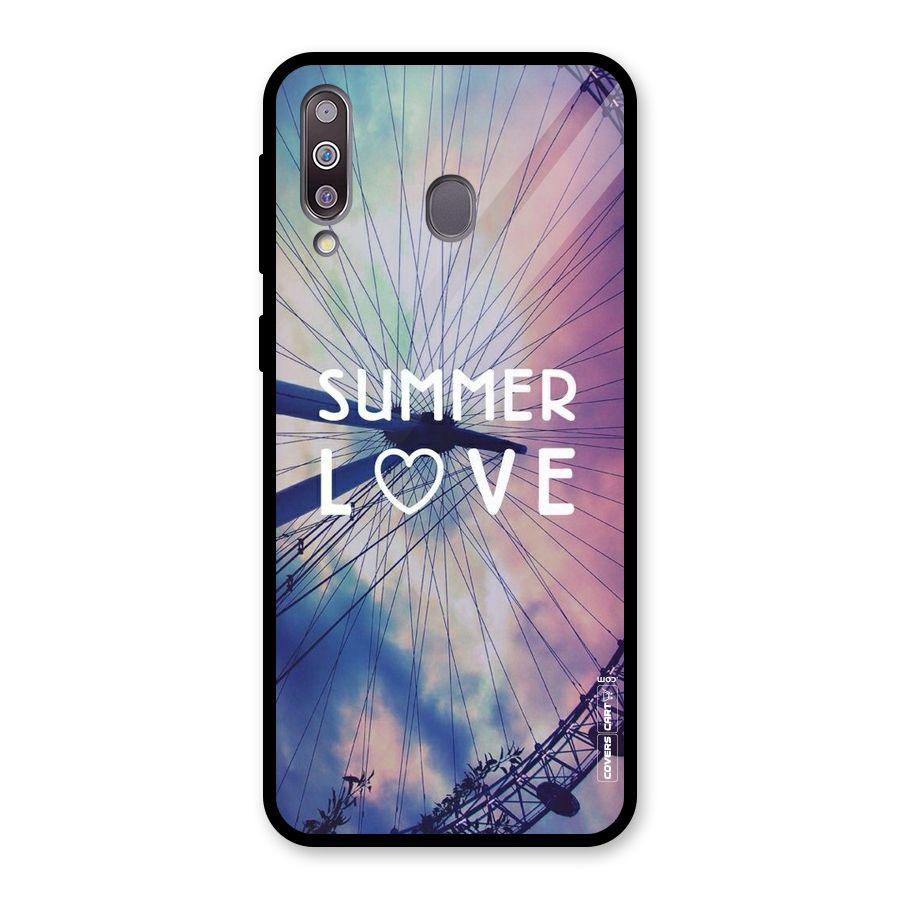 Beach Dreams Glass Back Case for Galaxy M30