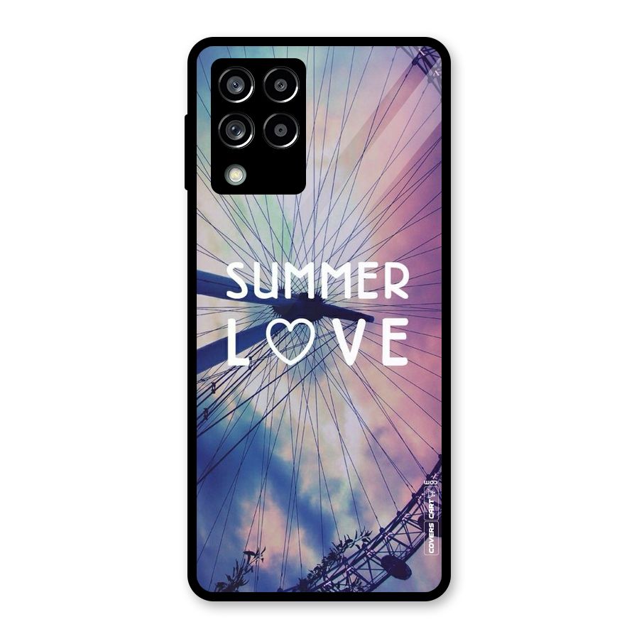 Beach Dreams Glass Back Case for Galaxy M53 5G