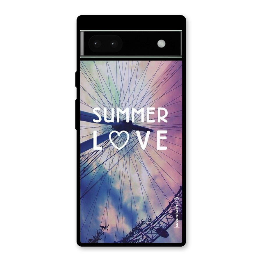 Beach Dreams Glass Back Case for Google Pixel 6a