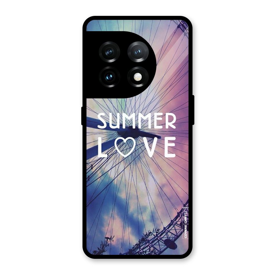 Beach Dreams Glass Back Case for OnePlus 11
