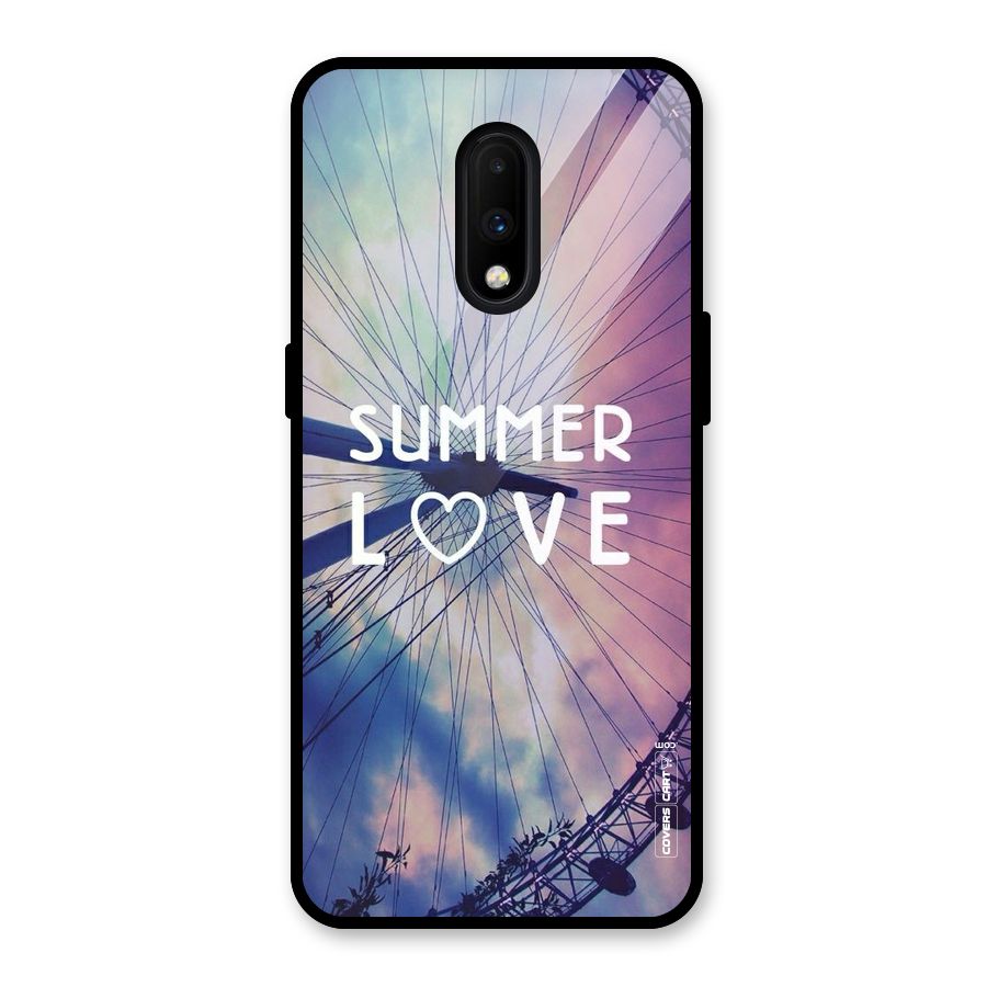 Beach Dreams Glass Back Case for OnePlus 7