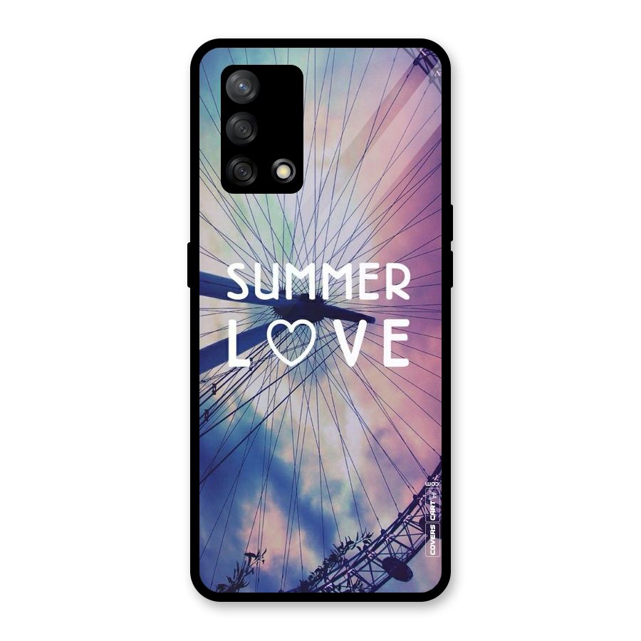 Beach Dreams Glass Back Case for Oppo F19