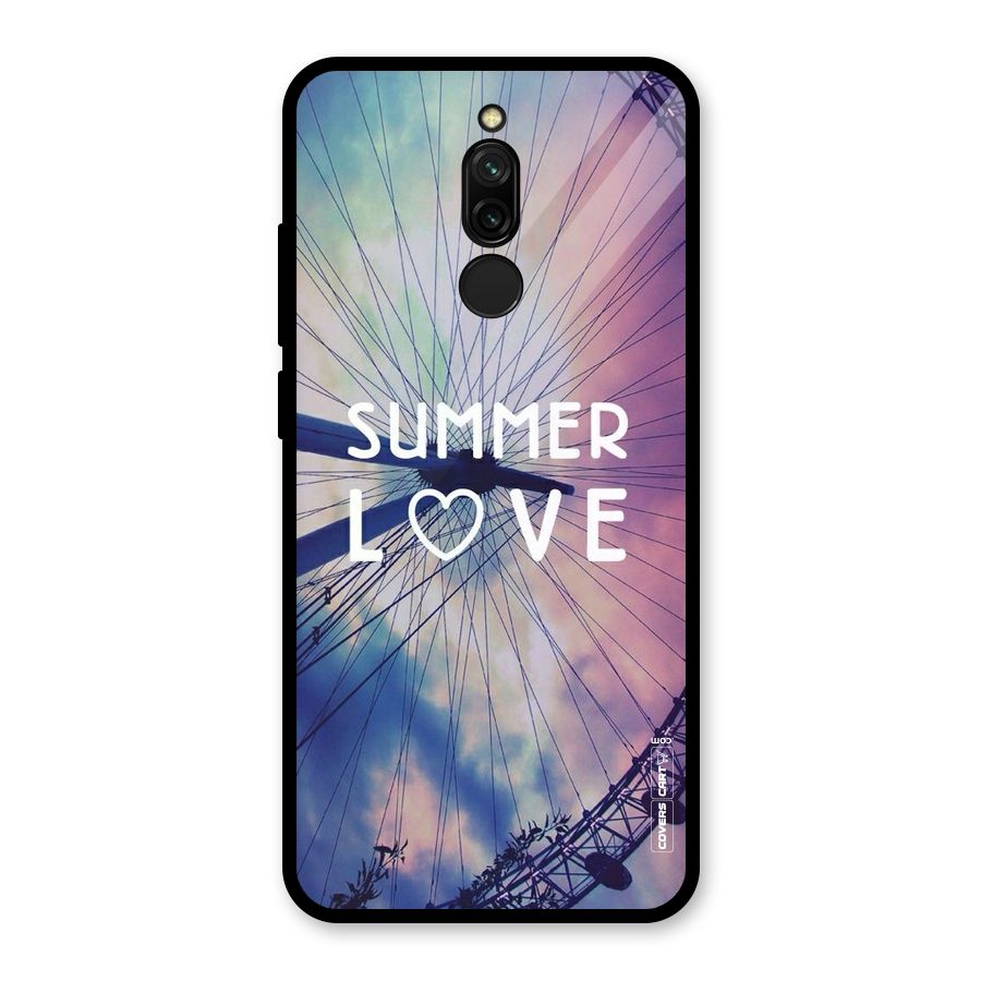 Beach Dreams Glass Back Case for Redmi 8