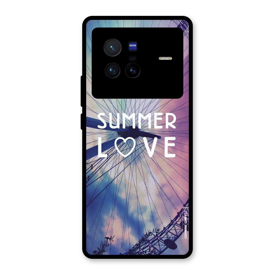 Beach Dreams Glass Back Case for Vivo X80