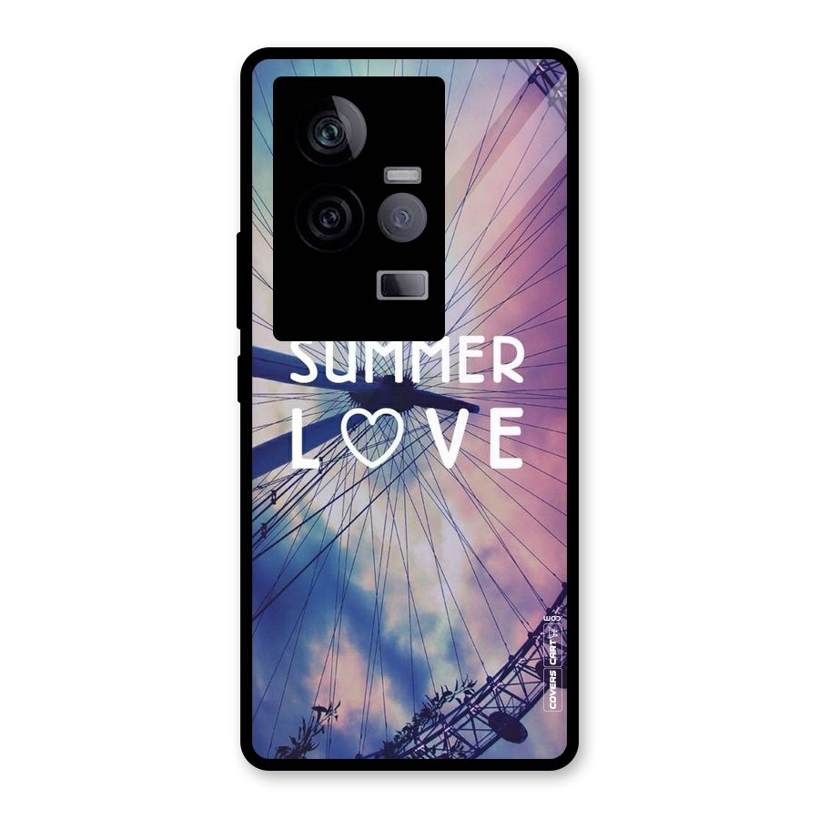 Beach Dreams Glass Back Case for Vivo iQOO 11 5G