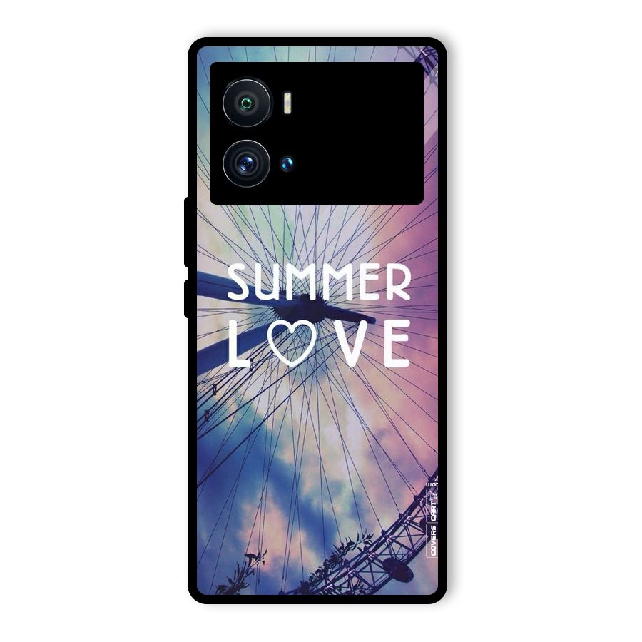 Beach Dreams Glass Back Case for Vivo iQOO 9 Pro
