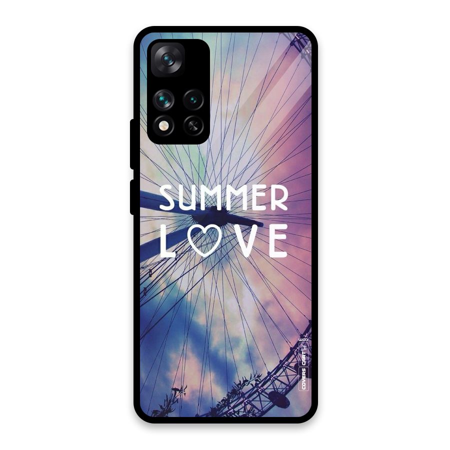 Beach Dreams Glass Back Case for Xiaomi 11i HyperCharge 5G