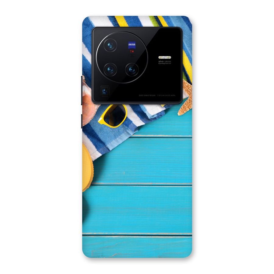 Beach Ready Back Case for Vivo X80 Pro
