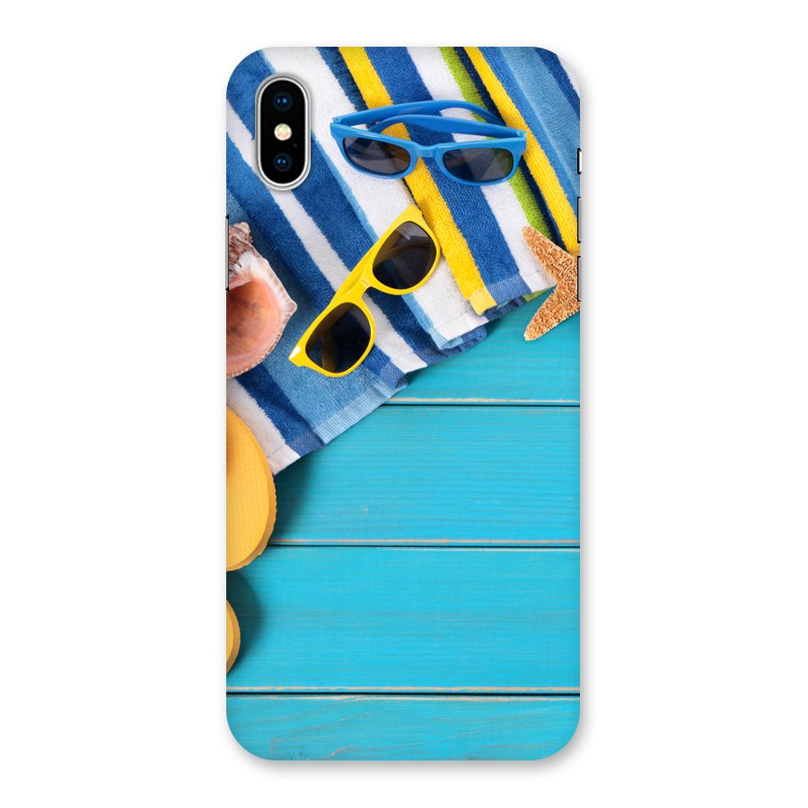 Beach Ready Back Case for iPhone XS