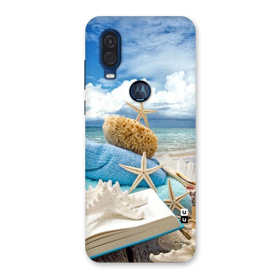 Beach Sky Back Case for Motorola One Vision