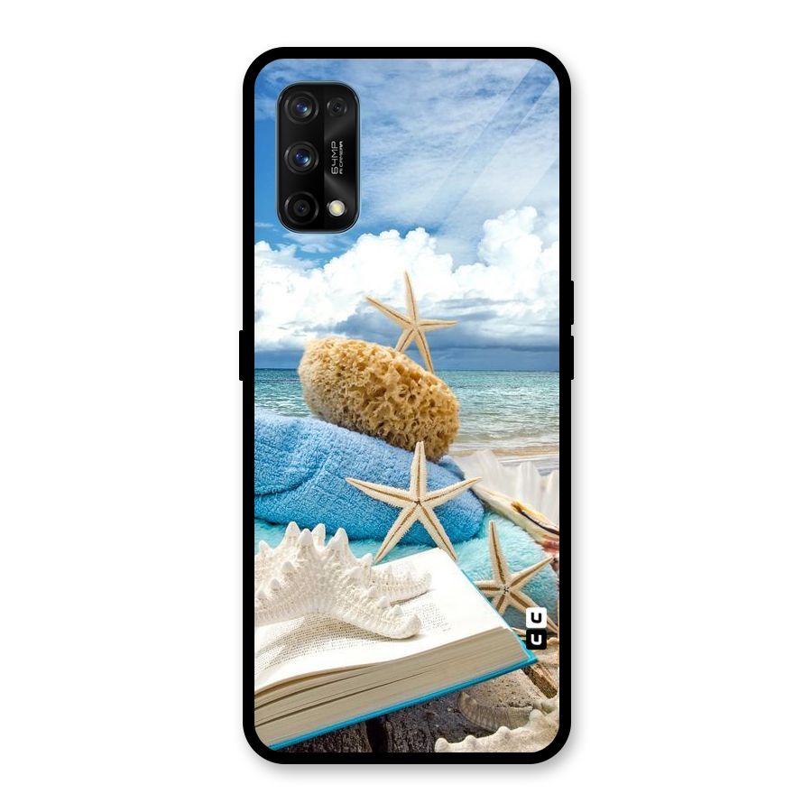Beach Sky Glass Back Case for Realme 7 Pro