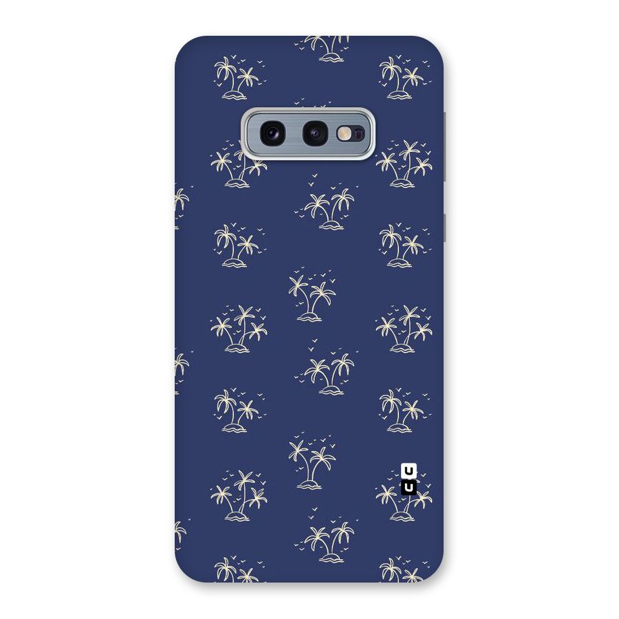 Beach Trees Back Case for Galaxy S10e
