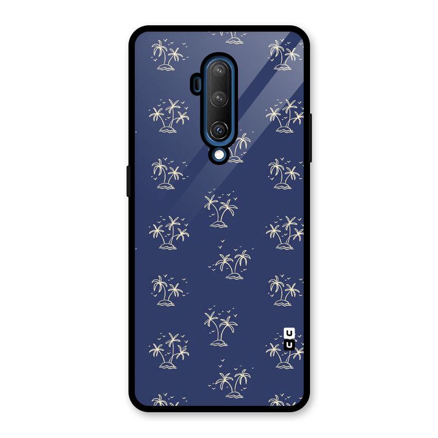 Beach Trees Glass Back Case for OnePlus 7T Pro
