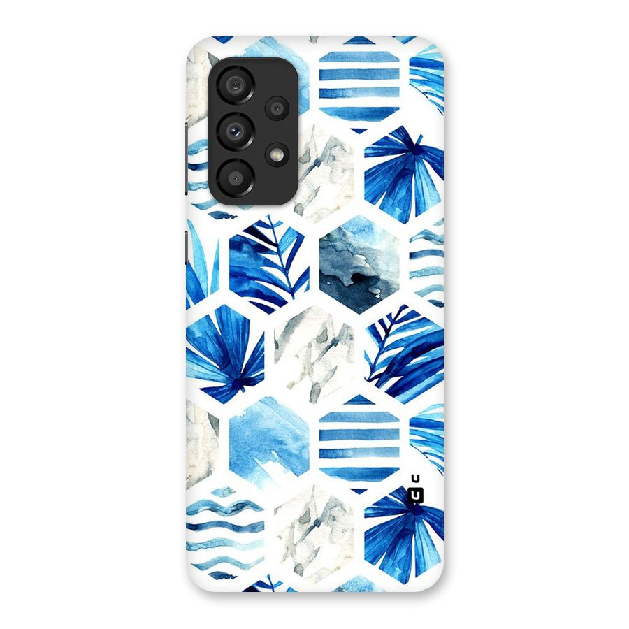 Beach Vibes Pentagon Design Back Case for Galaxy A33 5G