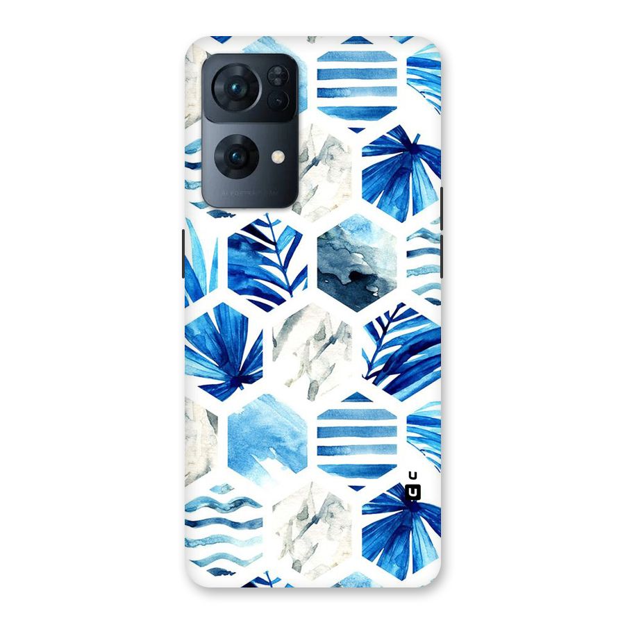 Beach Vibes Pentagon Design Back Case for Oppo Reno7 Pro 5G
