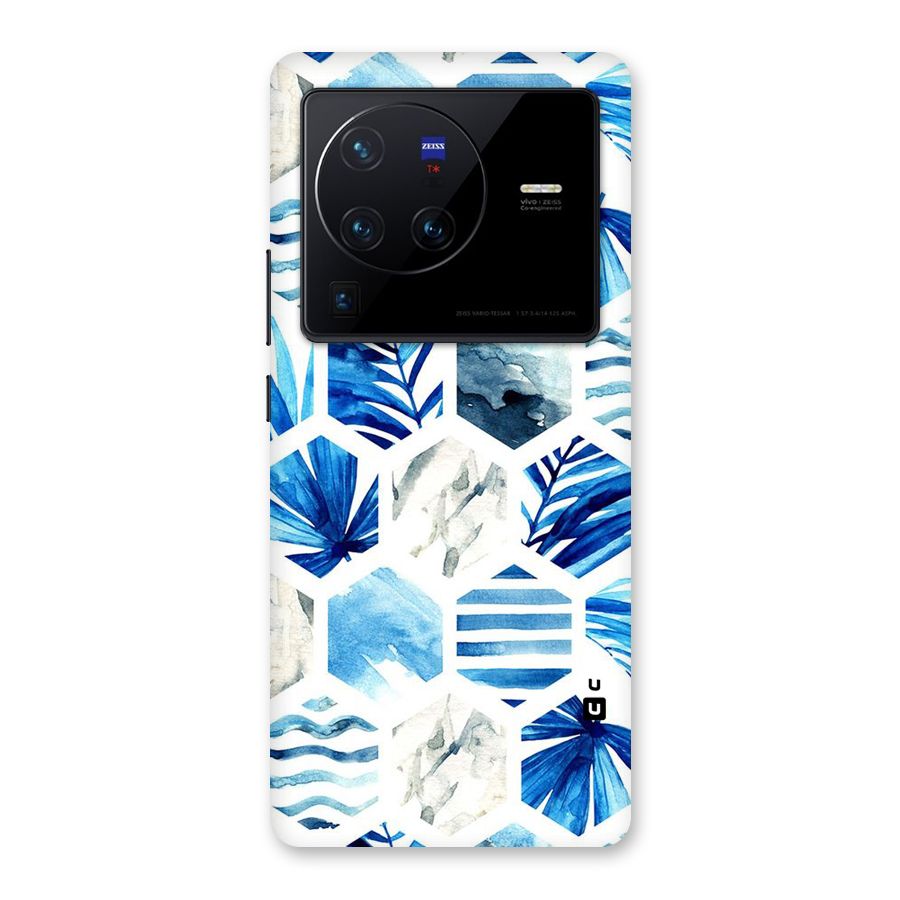 Beach Vibes Pentagon Design Back Case for Vivo X80 Pro
