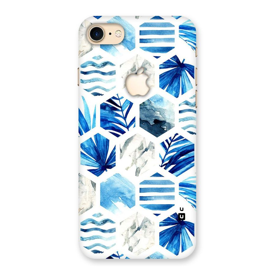 Beach Vibes Pentagon Design Back Case for iPhone 7 Apple Cut