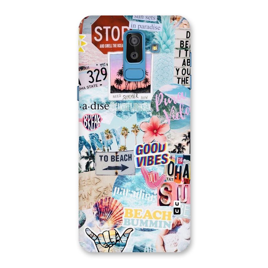 Beaching Life Back Case for Galaxy On8 (2018)
