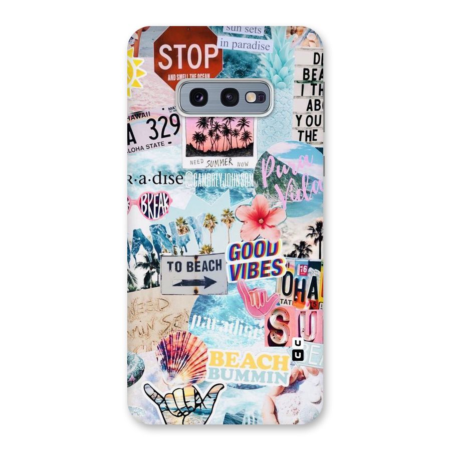 Beaching Life Back Case for Galaxy S10e