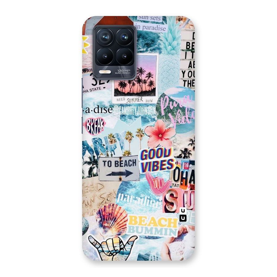Beaching Life Back Case for Realme 8 Pro