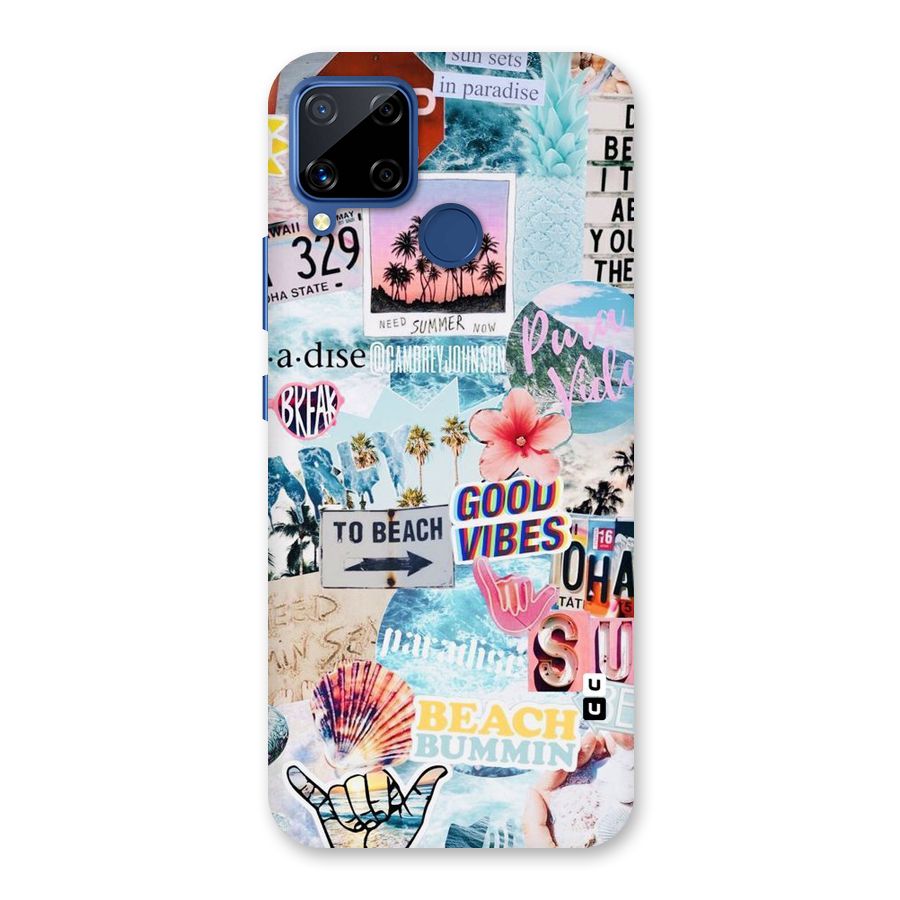 Beaching Life Back Case for Realme C15