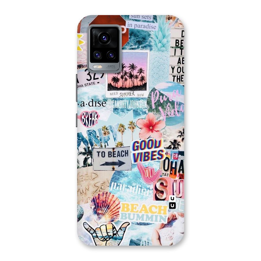 Beaching Life Back Case for Vivo V20