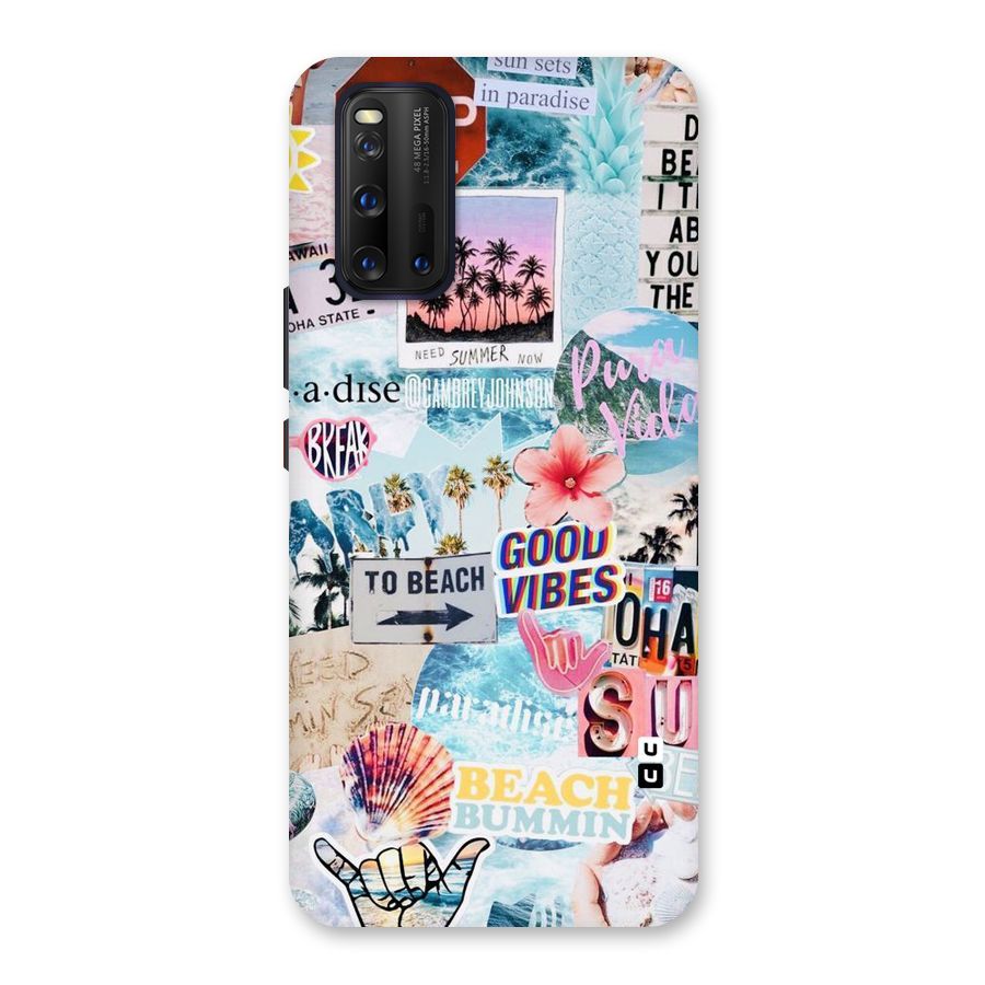Beaching Life Back Case for Vivo iQOO 3