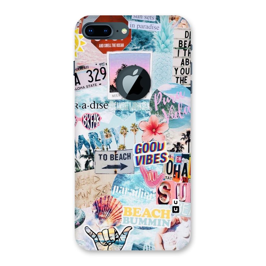 Beaching Life Back Case for iPhone 7 Plus Logo Cut