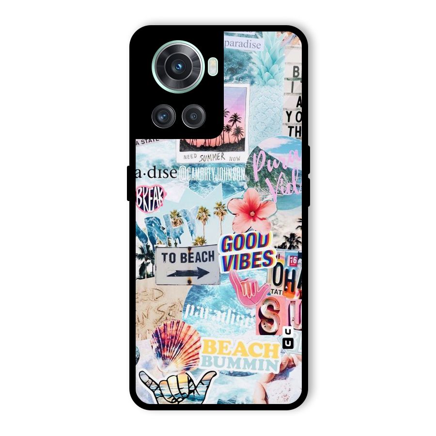 Beaching Life Glass Back Case for OnePlus 10R