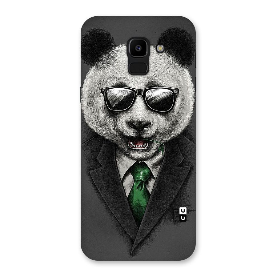 Bear Face Back Case for Galaxy J6