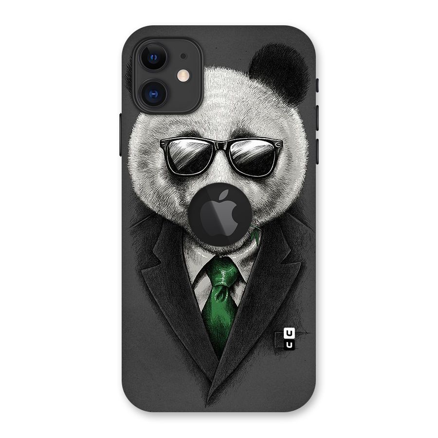 Bear Face Back Case for iPhone 11 Logo Cut