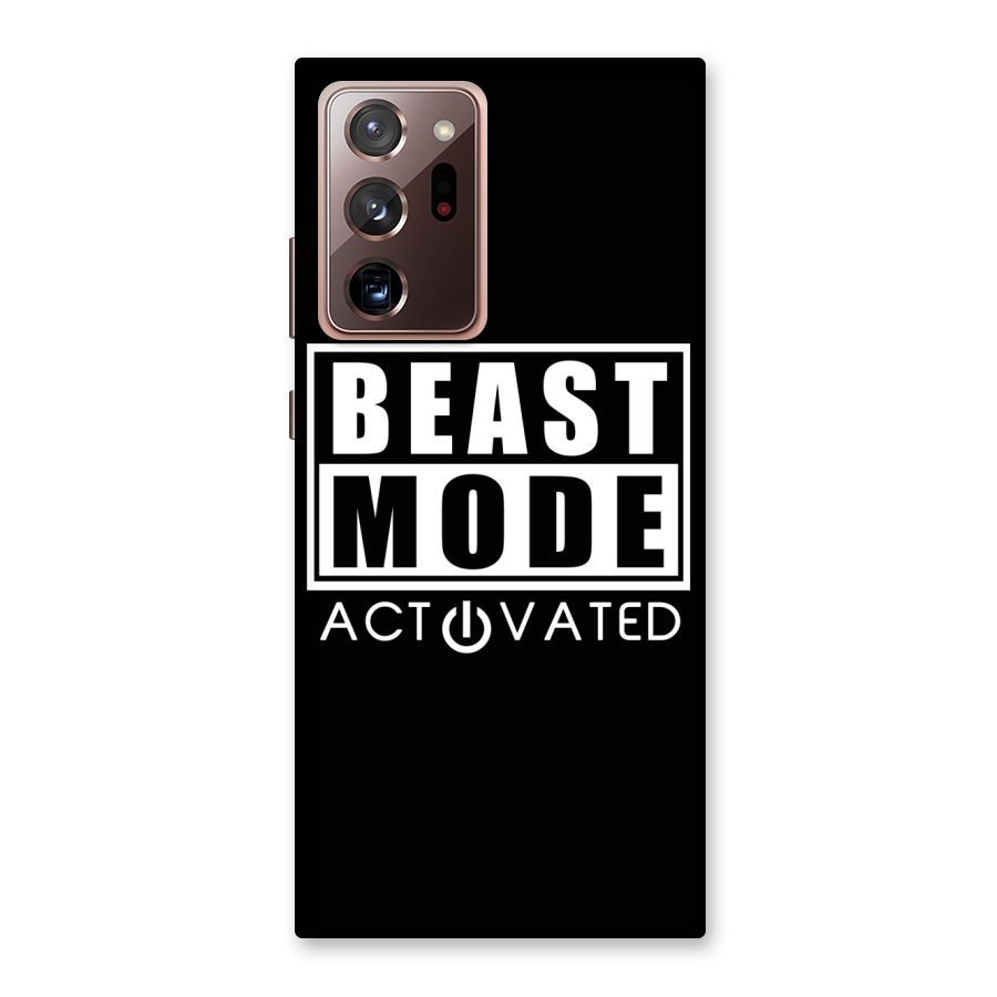 Beast Mode Activated Back Case for Galaxy Note 20 Ultra