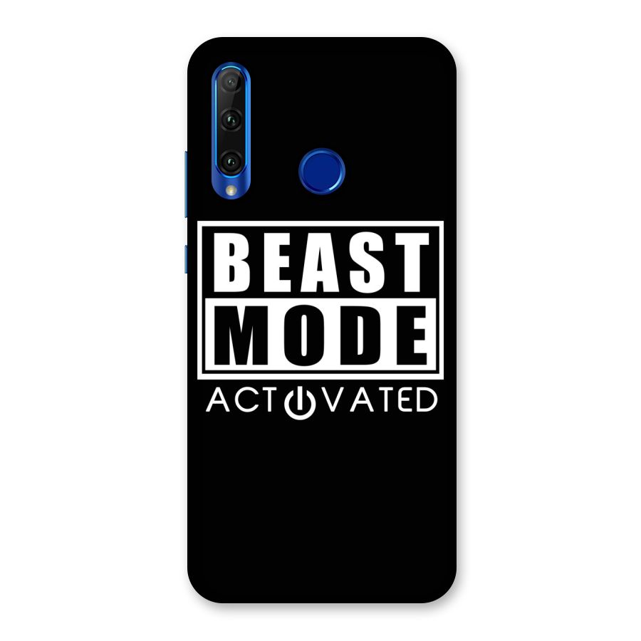 Beast Mode Activated Back Case for Honor 20i