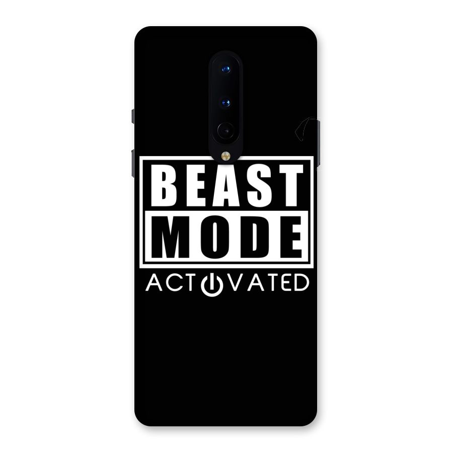 Beast Mode Activated Back Case for OnePlus 8