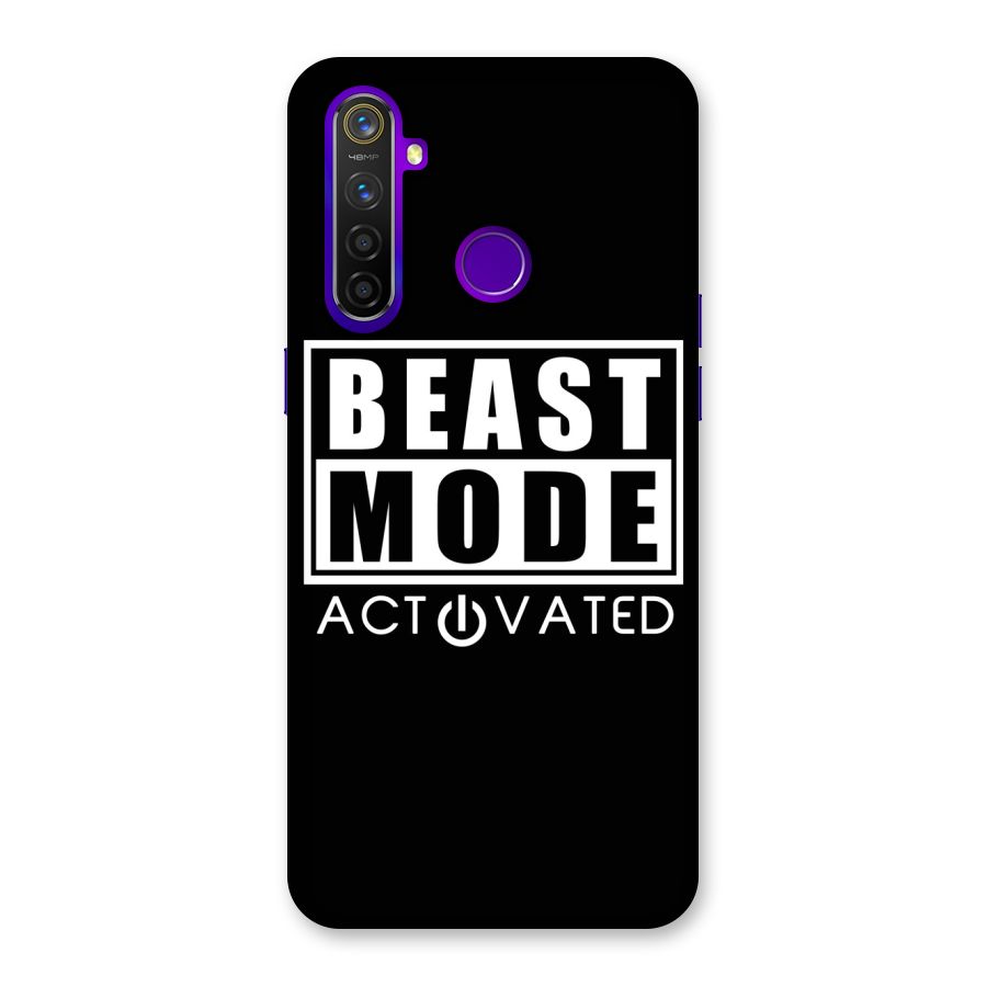 Beast Mode Activated Back Case for Realme 5 Pro