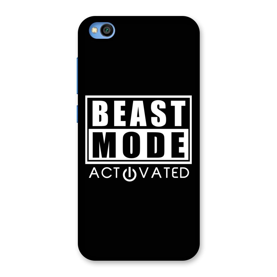 Beast Mode Activated Back Case for Redmi Go