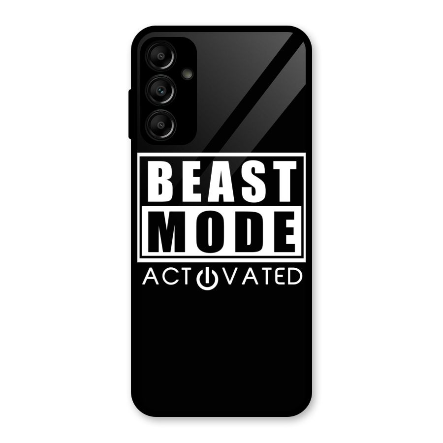Beast Mode Activated Glass Back Case for Galaxy A14 5G