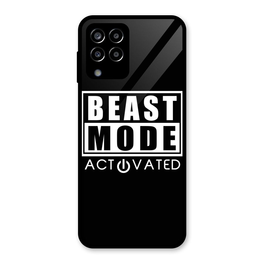 Beast Mode Activated Glass Back Case for Galaxy M33